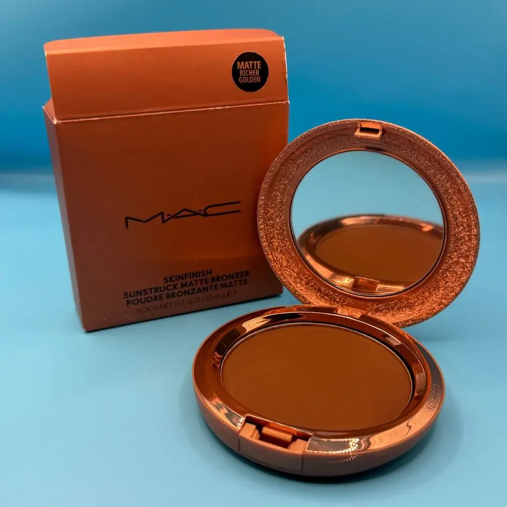 Mac Cosmetics Richer Golden Skinfinish Sunstruck Matte Bronzer Powder